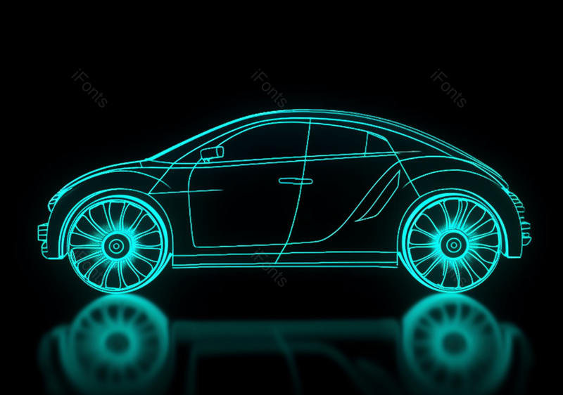 科技图片,现代元素,蓝色PNG,抽象免抠素材